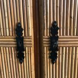Wardrobe rattan design 60s