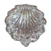 Art deco shell crystal jewelry box