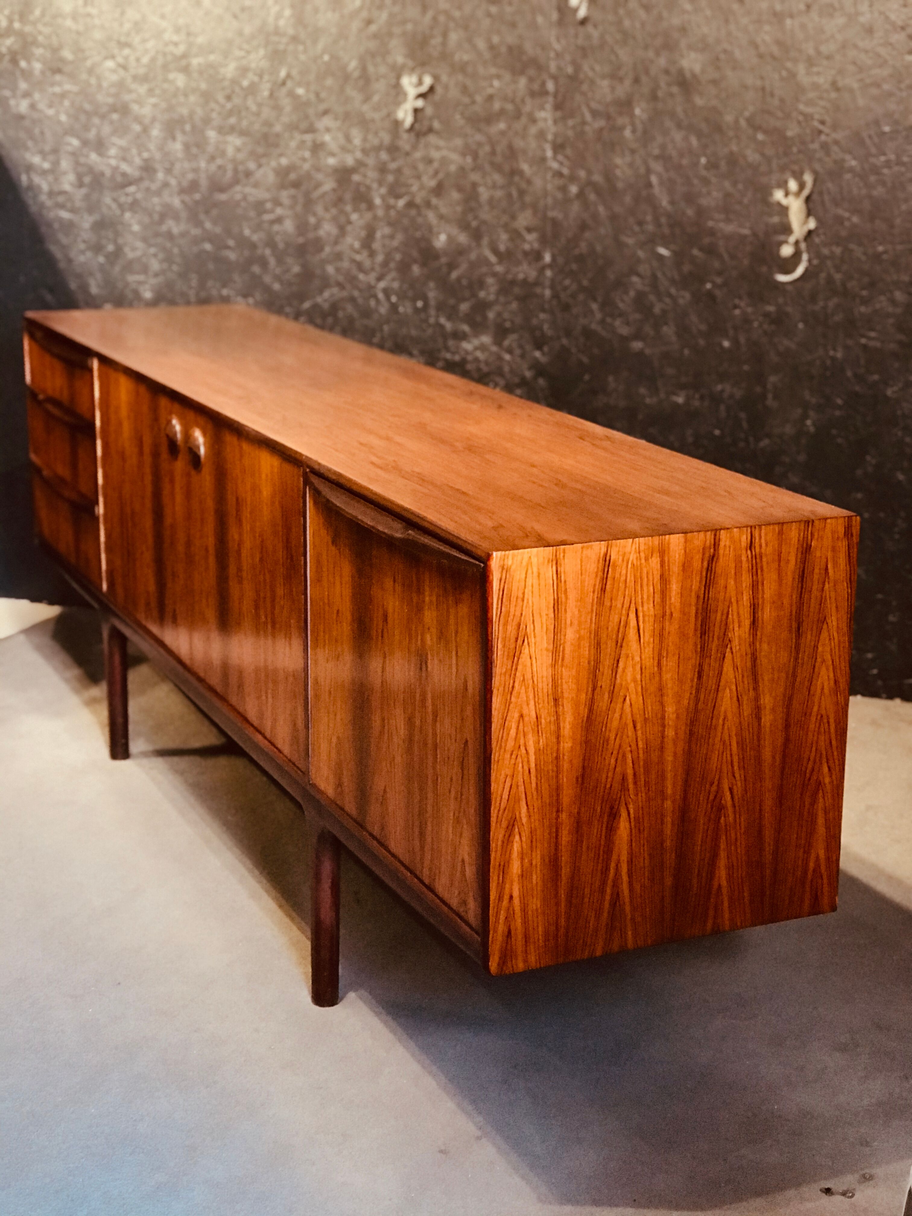 Rosewood sideboard by Tom Robertson for McIntosh, 1960