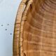 Panier rond en bambou asiatique