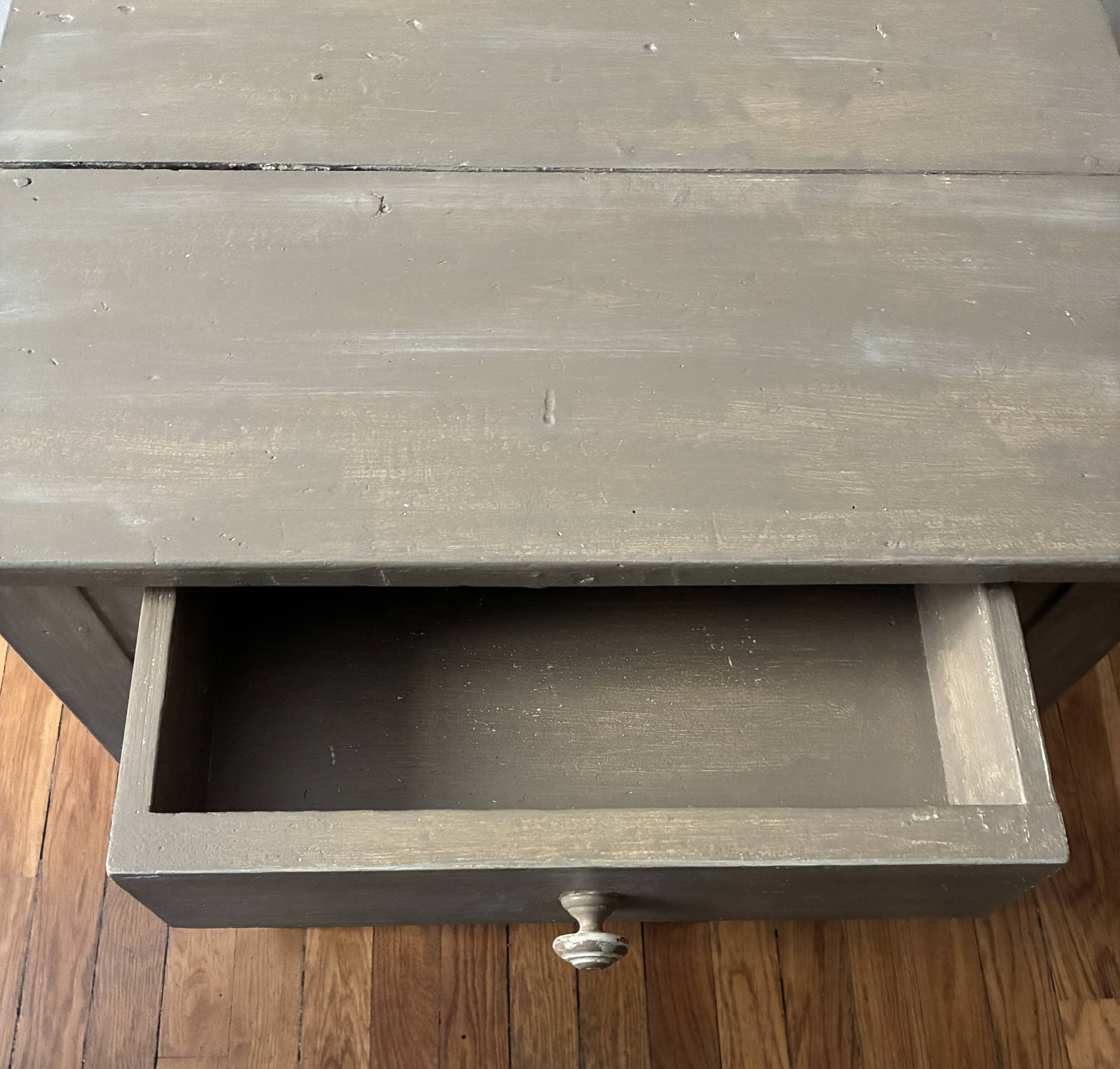 Small antique side table