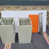 1980s desk and chair set