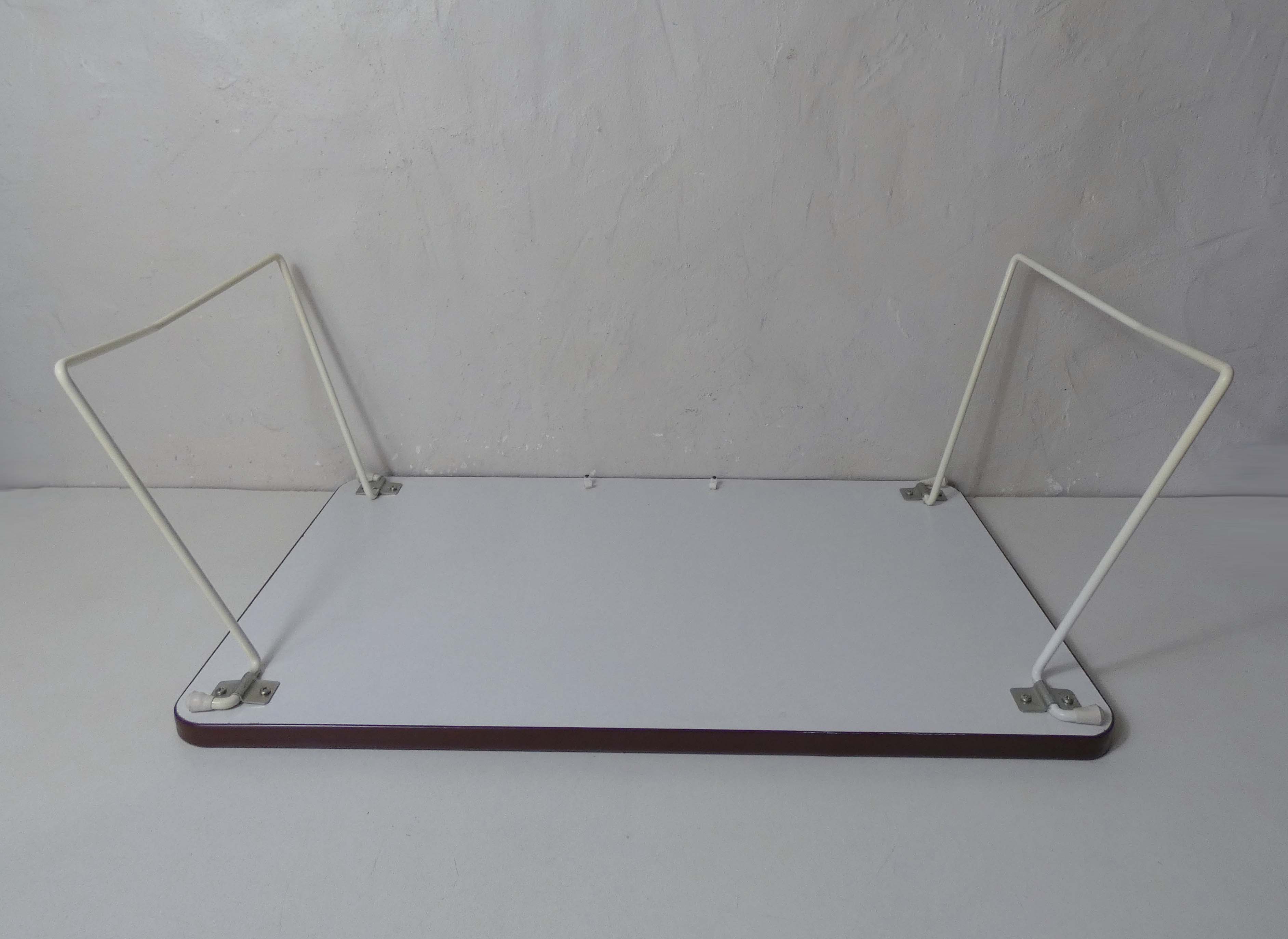 Vintage formica tray breakfast in bed