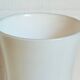 Vase en opaline sur pied début XXème