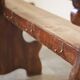 Antique Gothic Church Benches, Late 1800s – Set of 4 Pine Wood Pew Benches