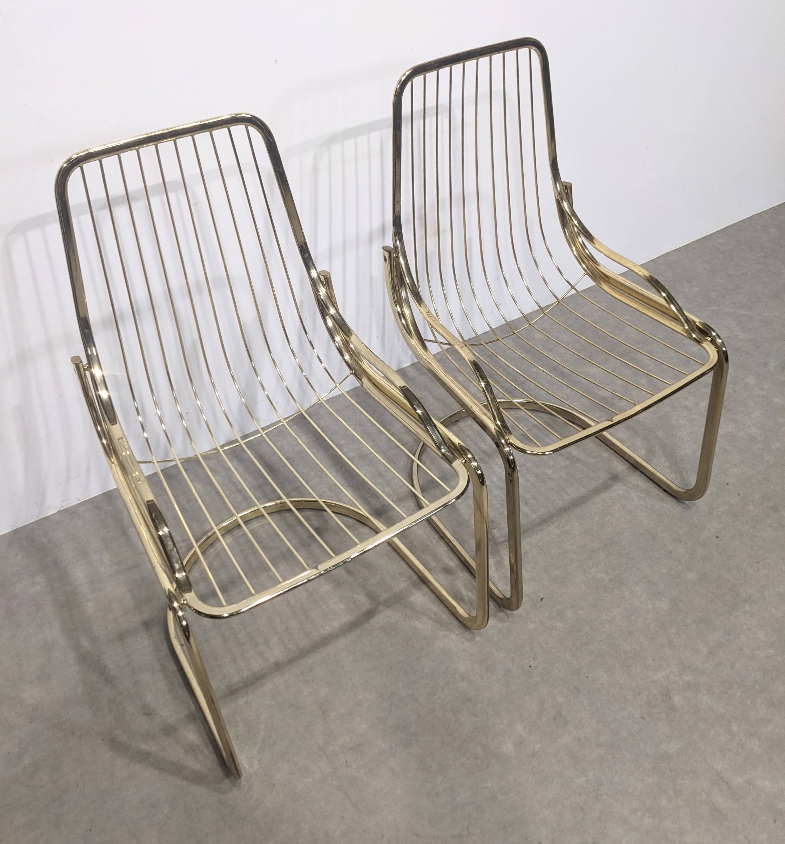 Gastone Rinaldi chairs, 1970s