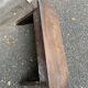 19th century solid wood wall shelf