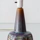Søholm Danish Modern Stoneware Table Lamp, Brown and Blue Glaze, New Shade