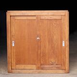 40s/50s oak administration furniture module.
