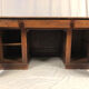Bureau ministre en chêne richement sculpté, circa 1880