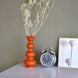 Vase boules oranges