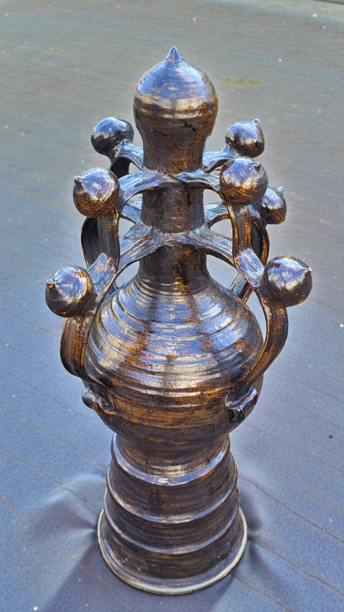 Sandstone sculpture by Jean Michel Doix - Puisaye