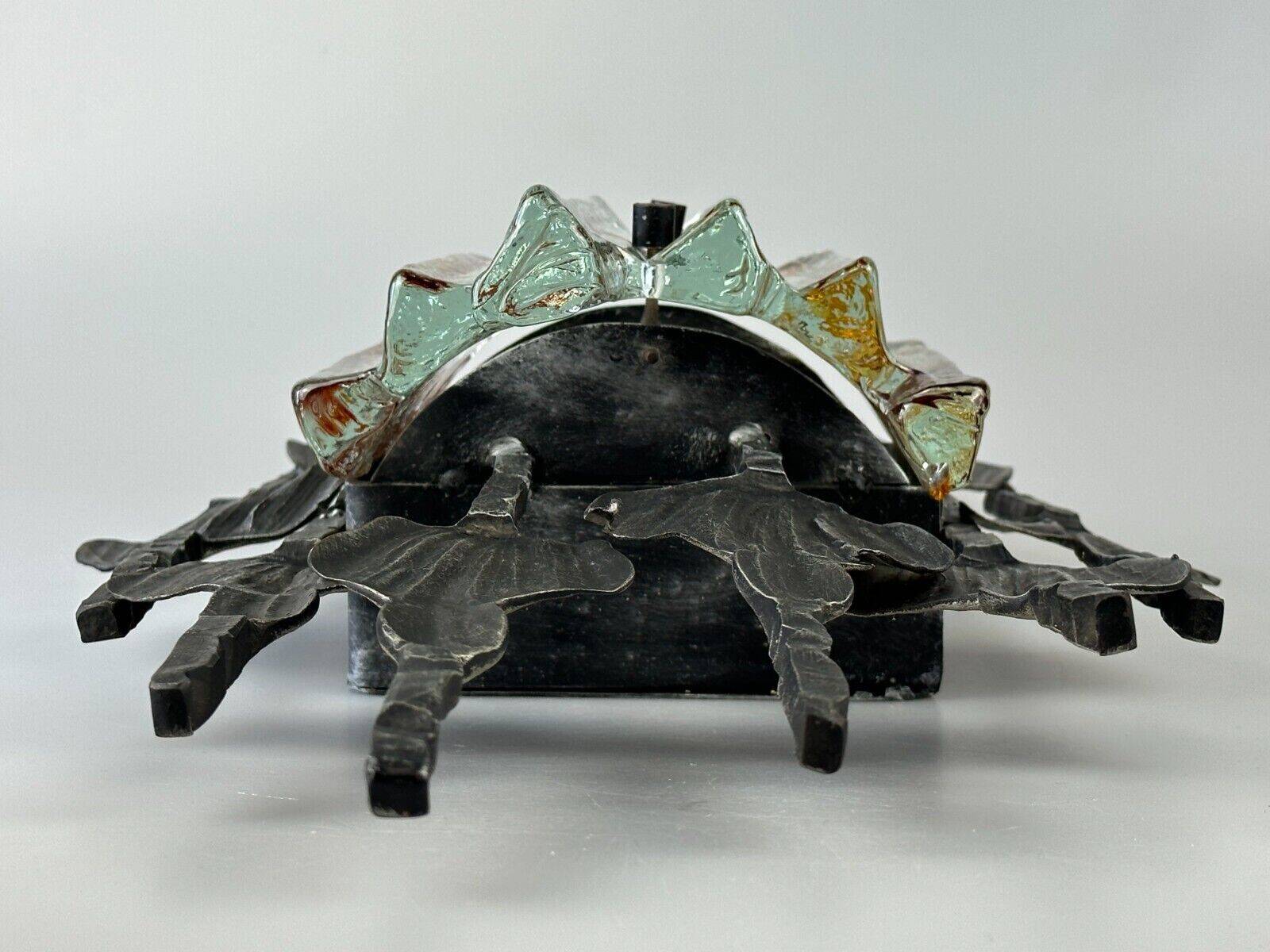 60s 70s Brutalist Wall Lamp Tom Ahlström & Hans Ehrlich Wall Sconce