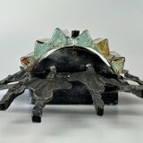 60s 70s Brutalist Wall Lamp Tom Ahlström & Hans Ehrlich Wall Sconce