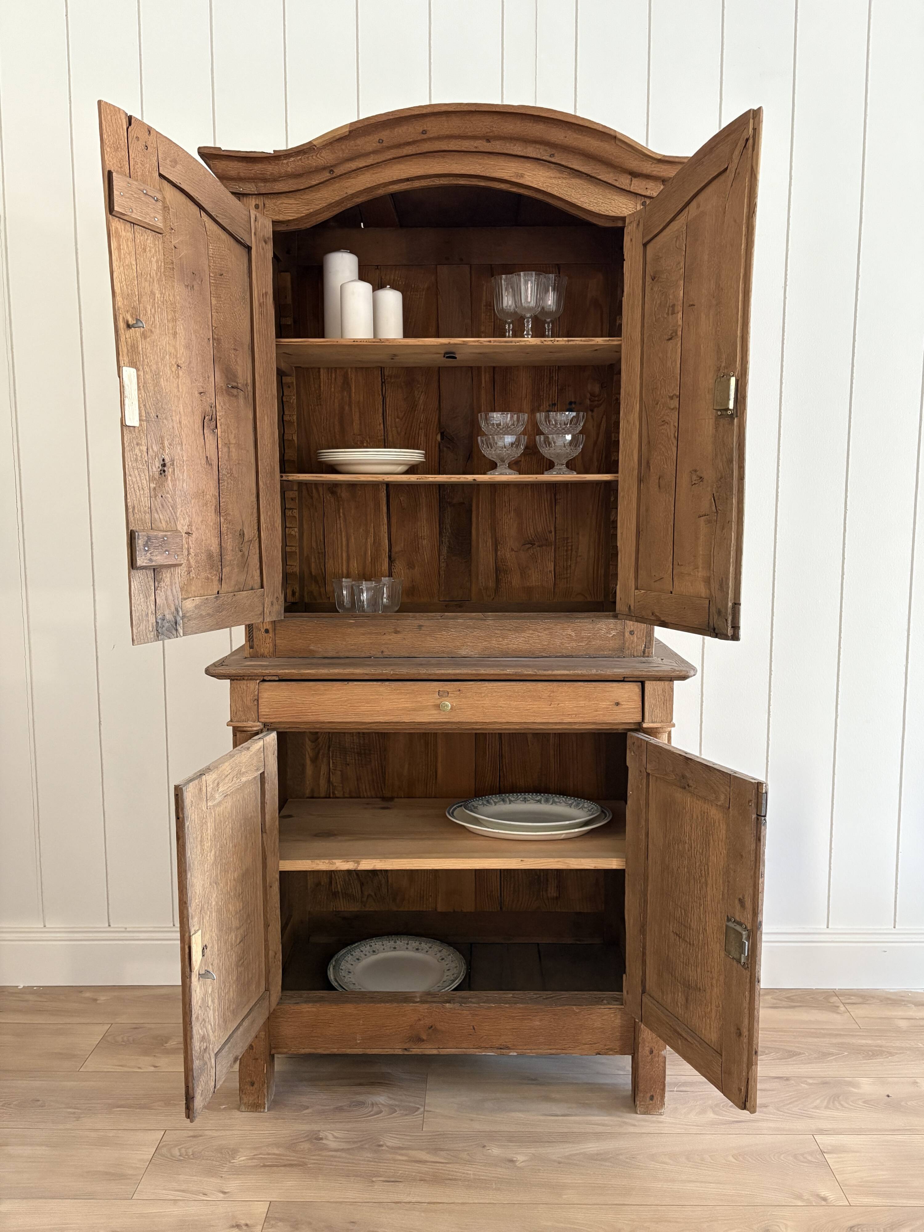 Antique solid oak dresser