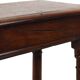 Tabouret en chêne massif anglais, 19e siècle