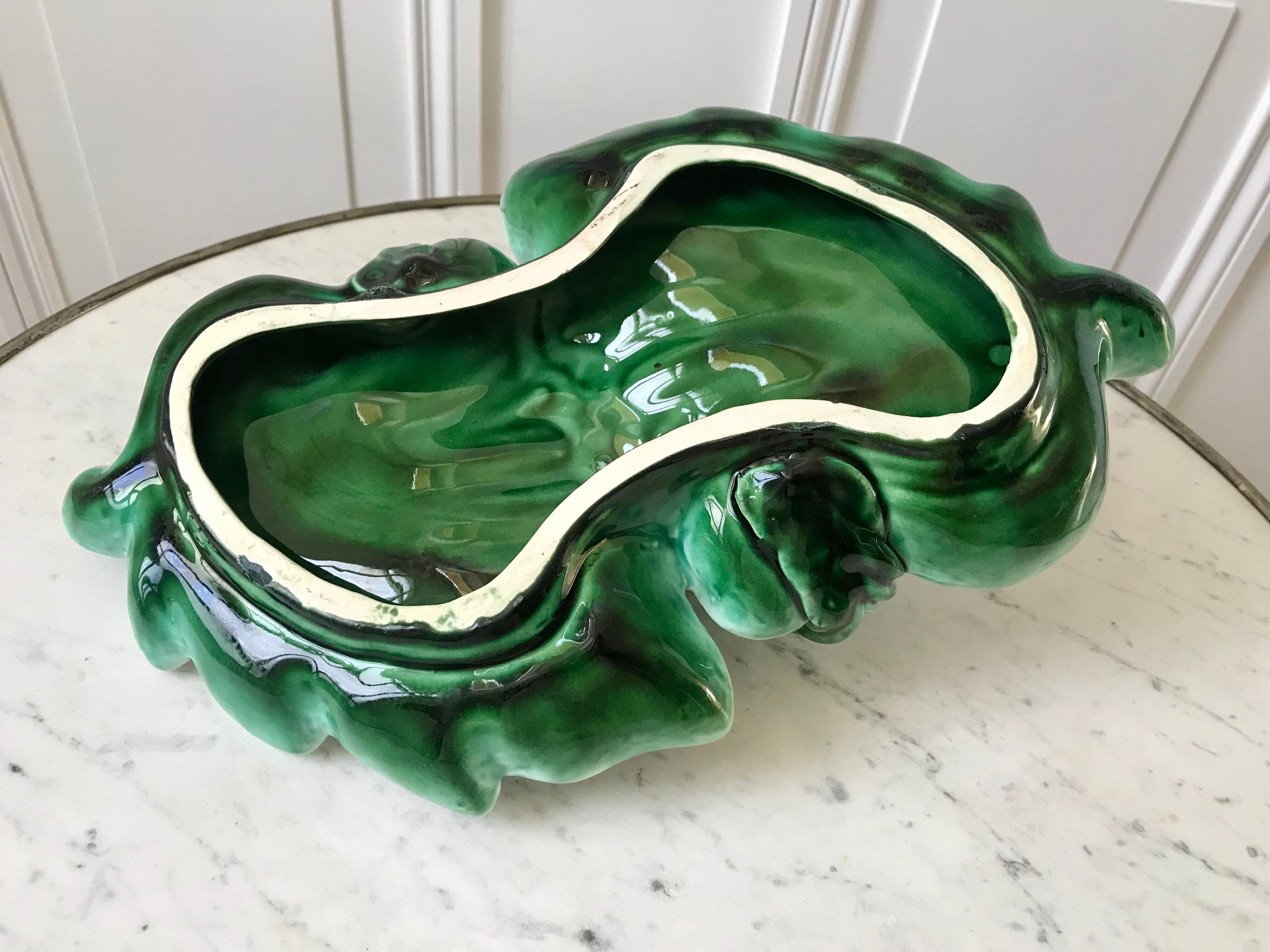 Ceramic display / slip model leaf years 60-70