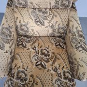 Mid-Century Czechoslovak Plush Wingback Recliner Chair, 1970s