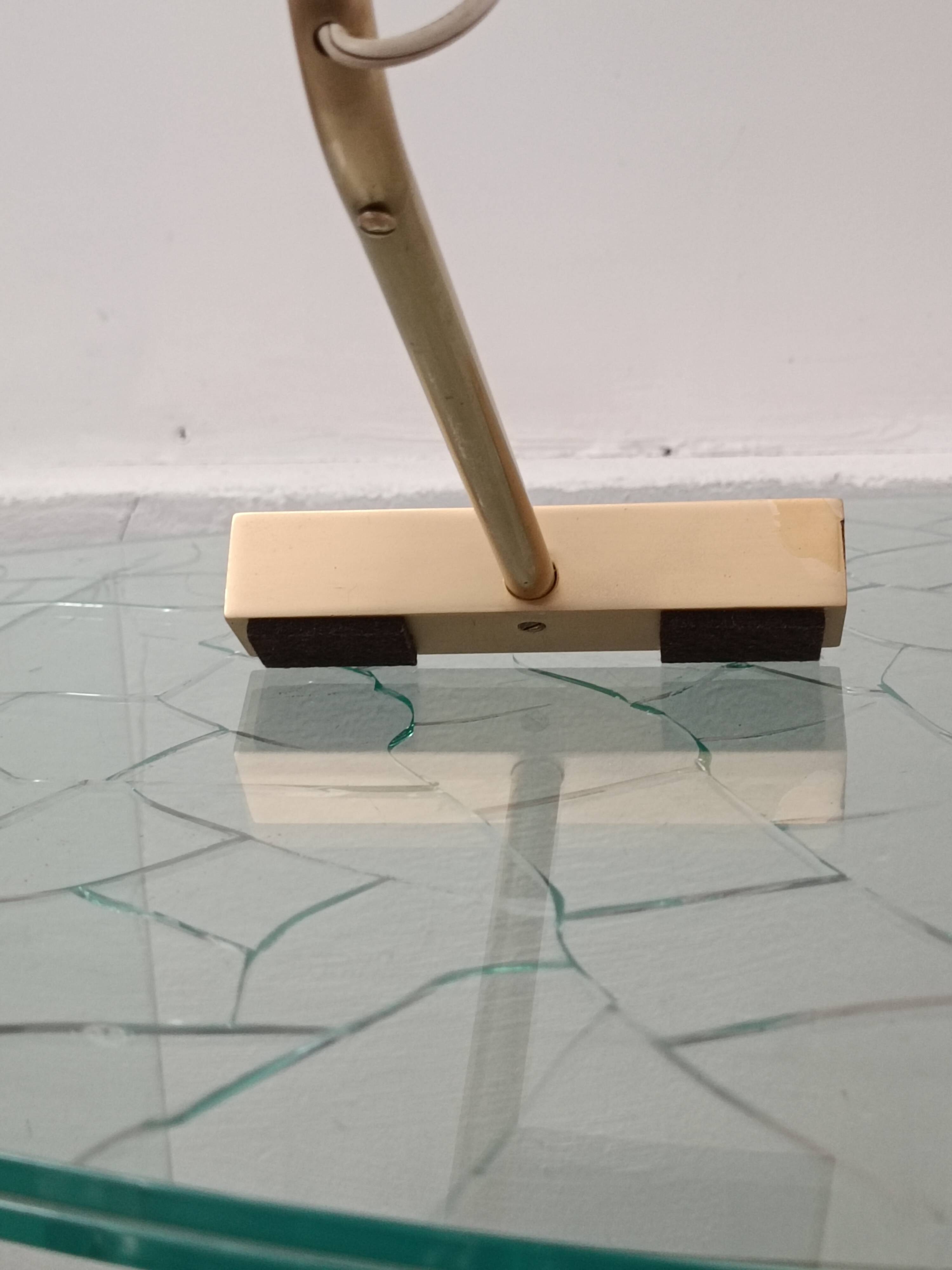 Articulated brass lamps France 1960s