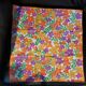 Lot de nappe et 6 serviettes de table vintage