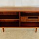 Vintage Danish mid-century retro rosewood bookcase 1960s