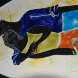 Large dish Edmund Ronaky California 1950s-60s