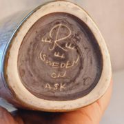 Gunnar Nylund, vase en grès, Rörstrand, Scandinavian Modern / Midcentury