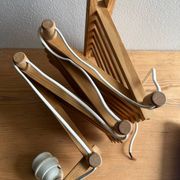 Vintage Scandinavian scissors wall light