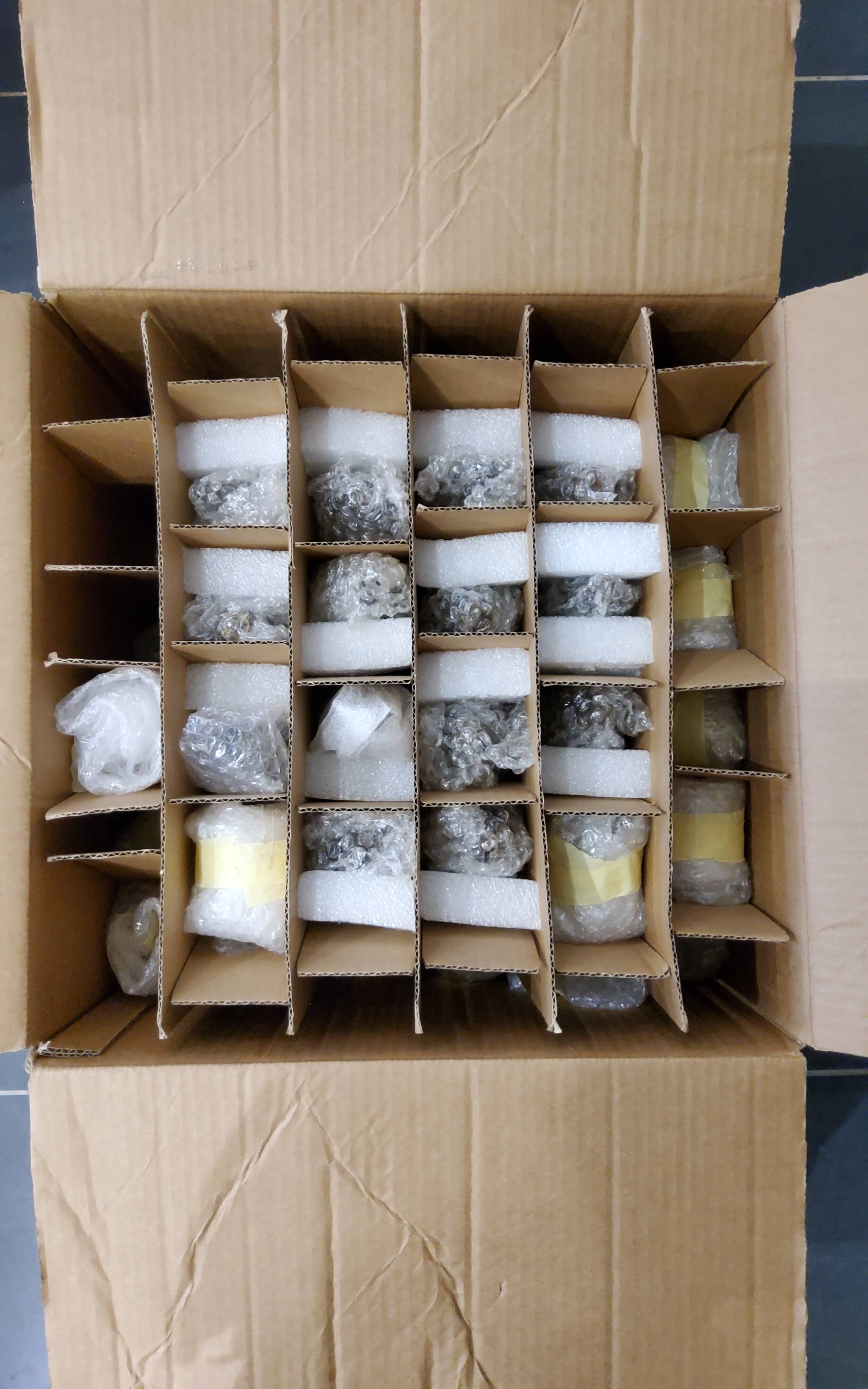 Murano glass wall sconces from Italy