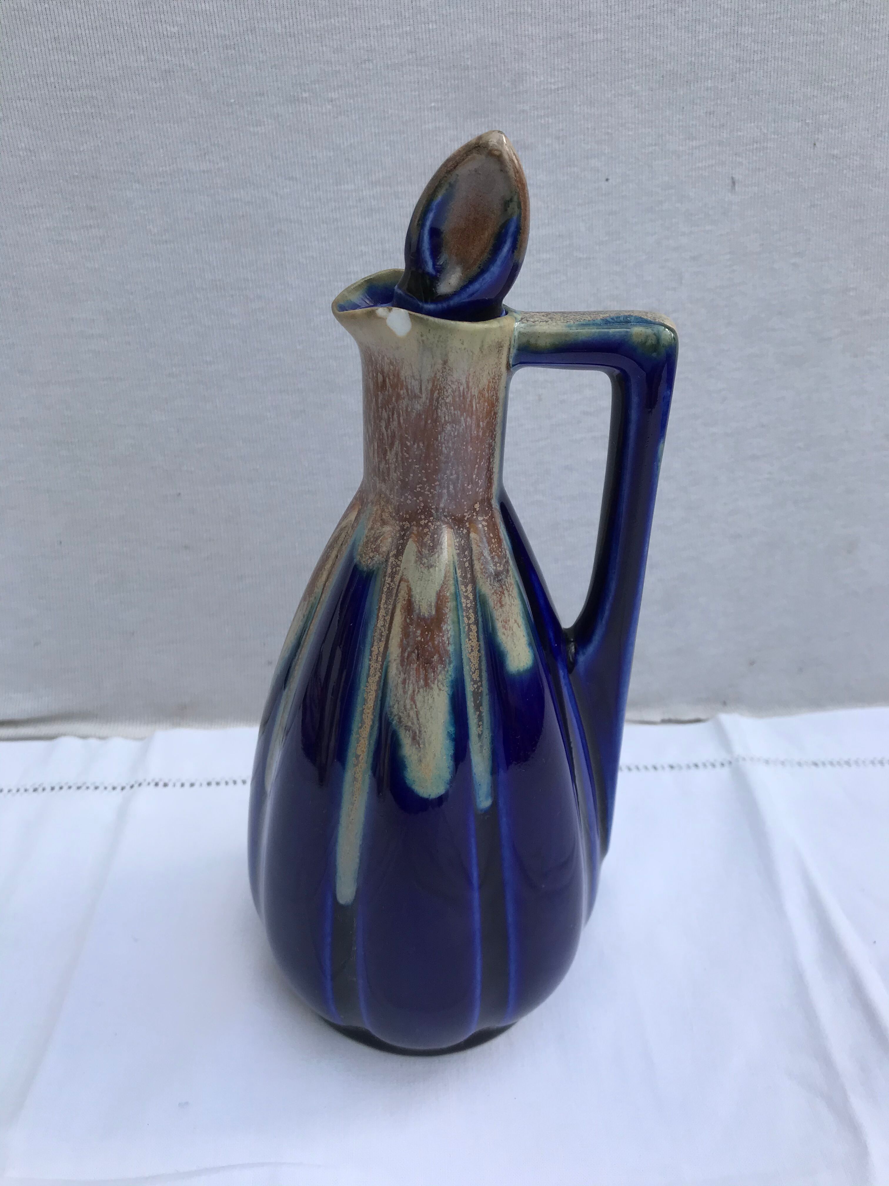 Old pitcher art deco ceramic