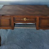 Minister's desk in Louis XV marquetry style