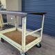 Renault workshop trolley from the 1950s, industrial spirit and original patina.