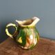 Handcrafted ceramic milk jug