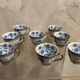 Batch of porcelain tableware from Limoges 1980