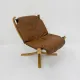 Falcon leather lounge chair by Sigurd Ressel for Vatne Møbler, 1970s