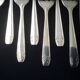 12 Saint Médard silver-plated oyster forks