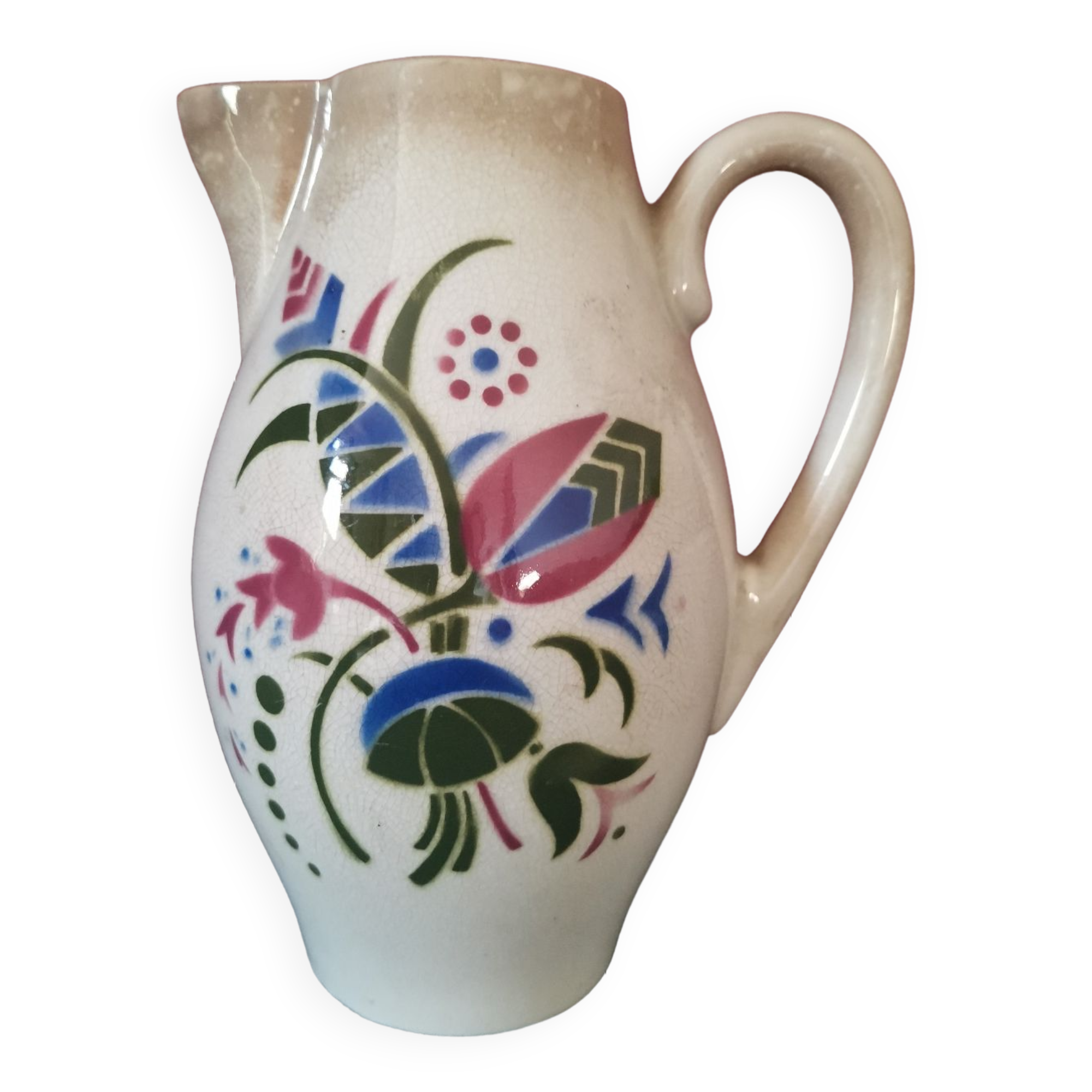 Art Deco pitcher Galeries Lafayette