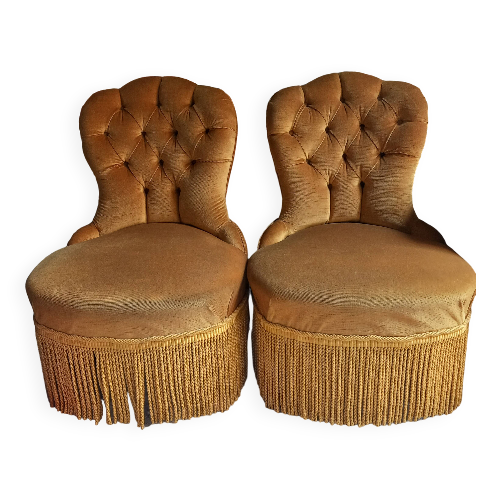 Toad period armchairs