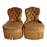 Toad period armchairs
