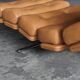 Lounge Chair in Cognac Leather by Ric Deforche for Gervan, Belgium, 1970s