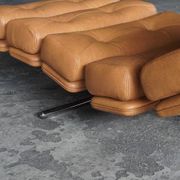 Lounge Chair in Cognac Leather by Ric Deforche for Gervan, Belgium, 1970s