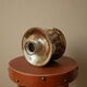 Handheld candle holder in ceramic or vintage soliflore Scandinavian decorative object