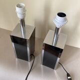 Pair of lamp feet years 70-80