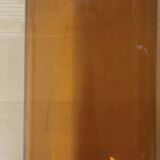 Tinted glass - large vase