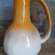 Two-Tone Ceramic Stoneware Carafe Pitcher - Vintage Design