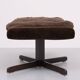 Footstool made off ripcord  1960s USA