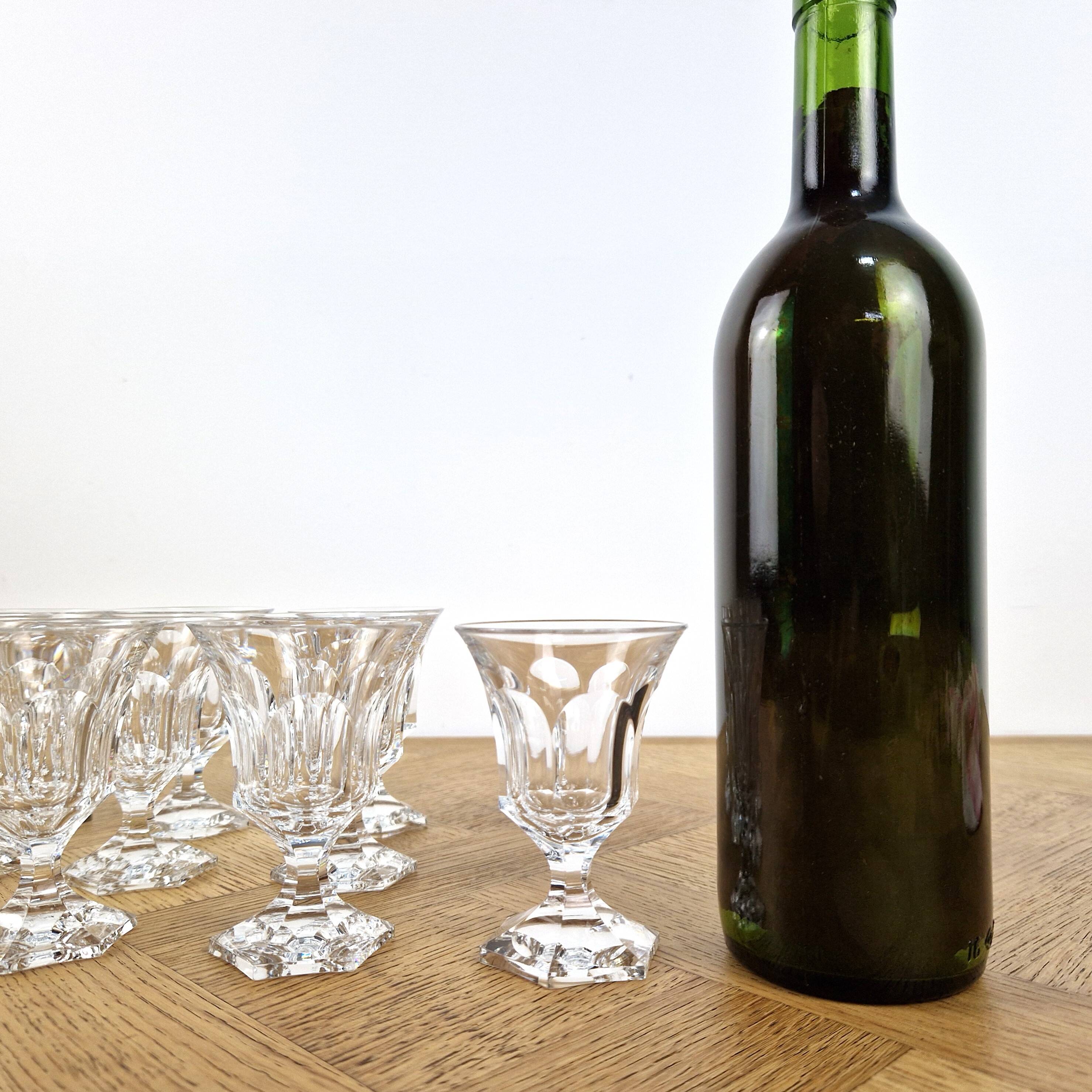 12 Villeroy & Boch cut crystal footed glasses SAAS VB – Service