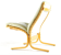 Ingmar Relling Siesta vintage retro leather armchair