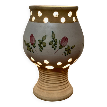 Terracotta lamp "scandinavian design 1960".