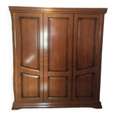 Louis Philippe style cherry wood wardrobe
